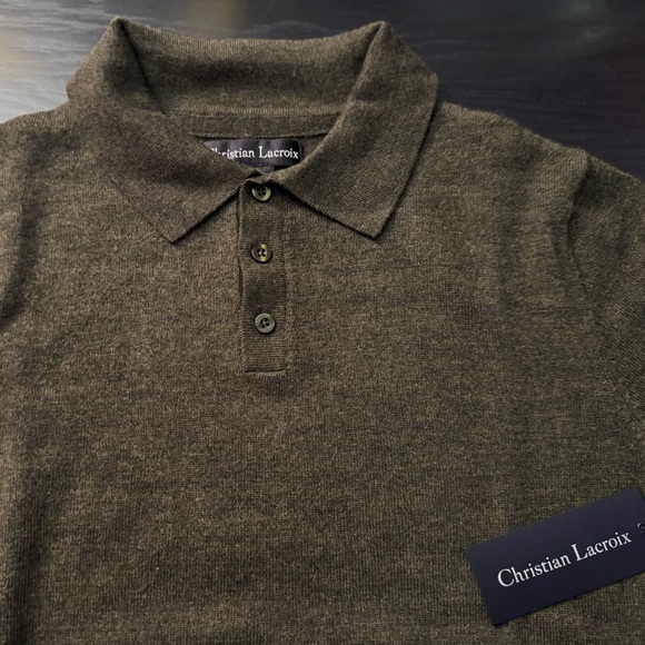 100% Merino Wool Christian Lacroix Sweater - Picture 2 of 3